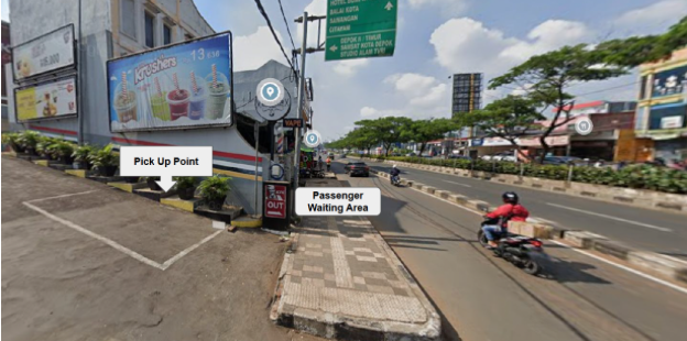 Panduan titik jemput KFC Margonda - gambar 1